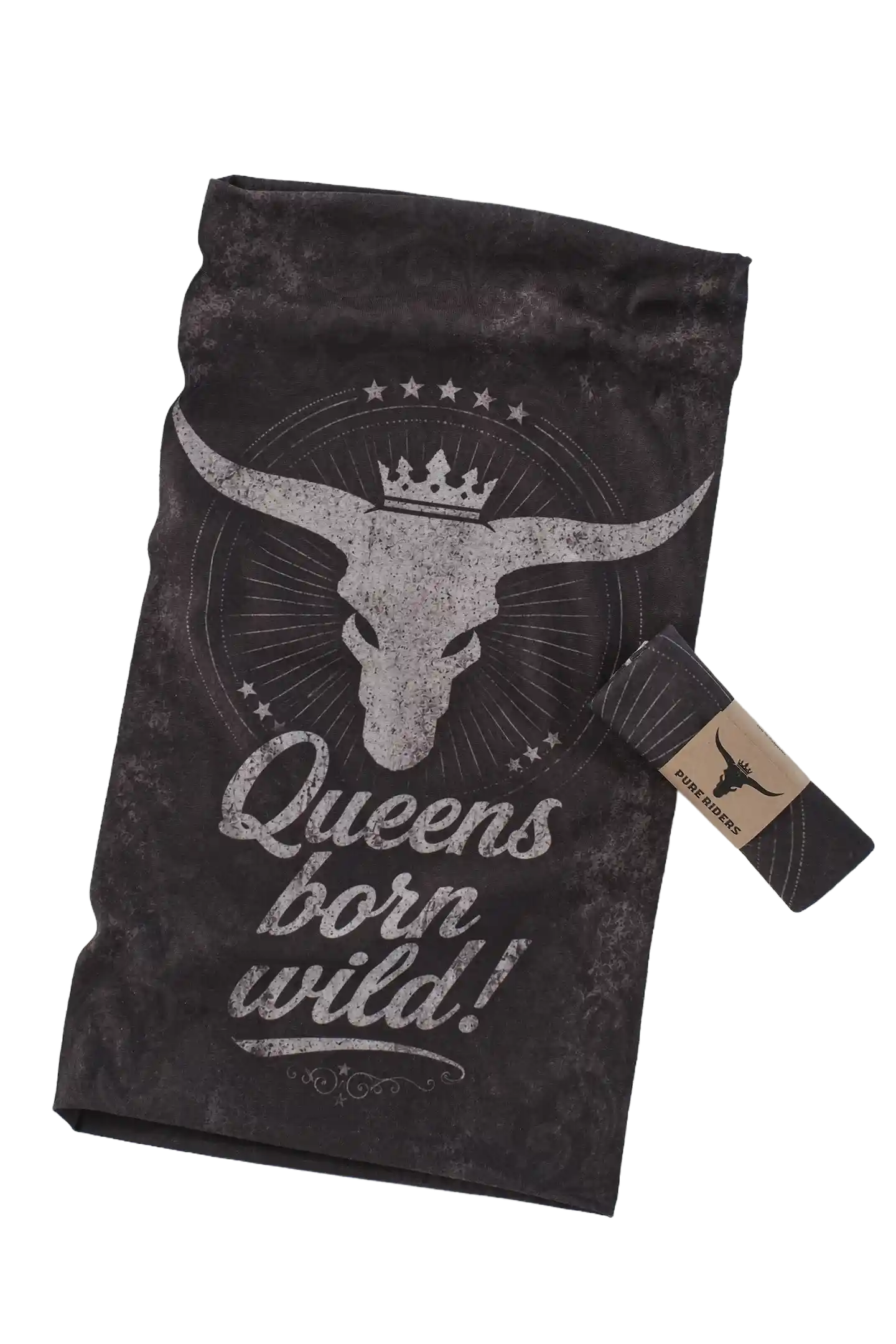 Image of Pure-Riders-Queens_Born_Wild-Accessoires-Bandana-Anthrazit