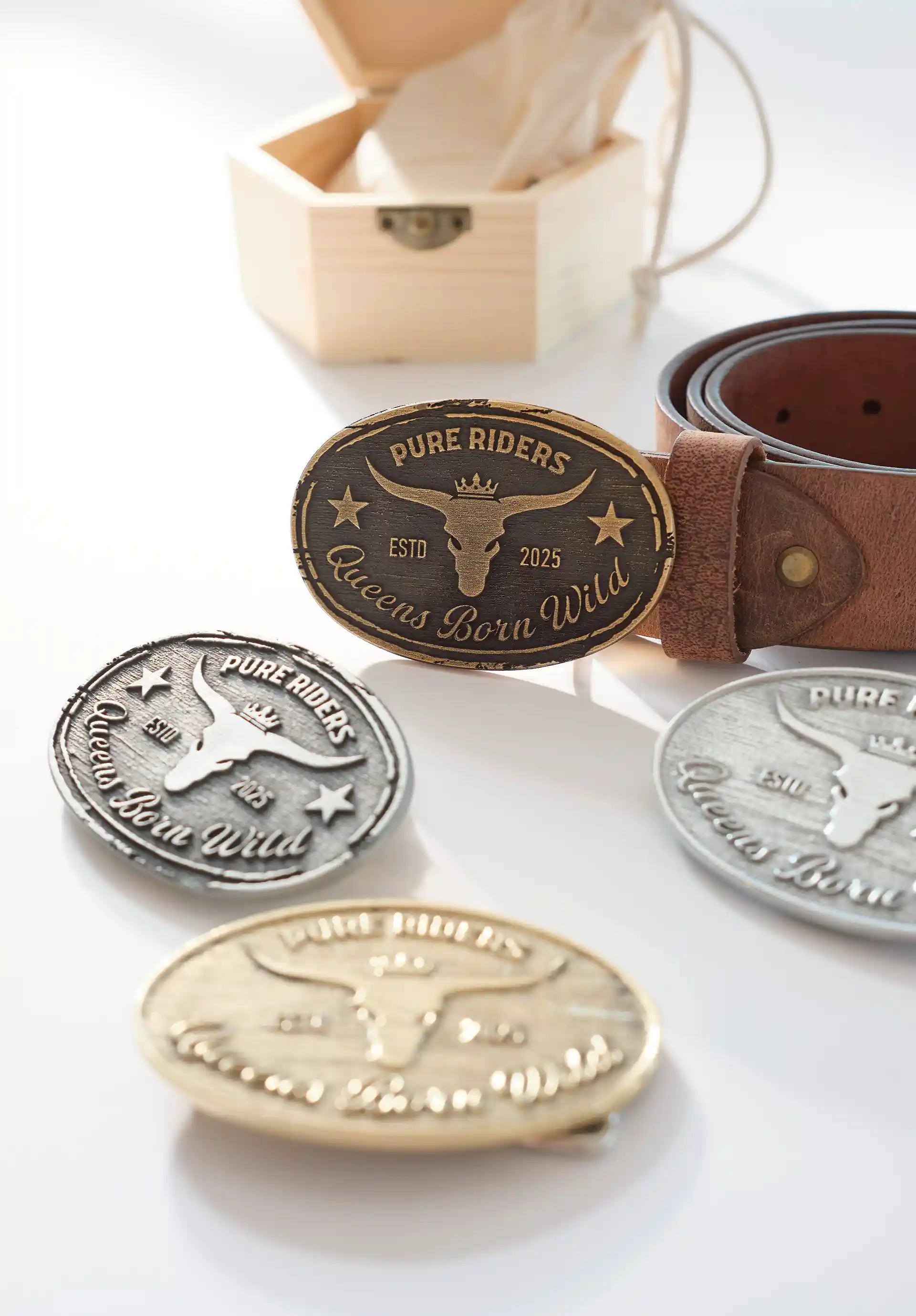 Image of Pure Riders- Queens Born Wild - Accessoires - Guertelschnallen
