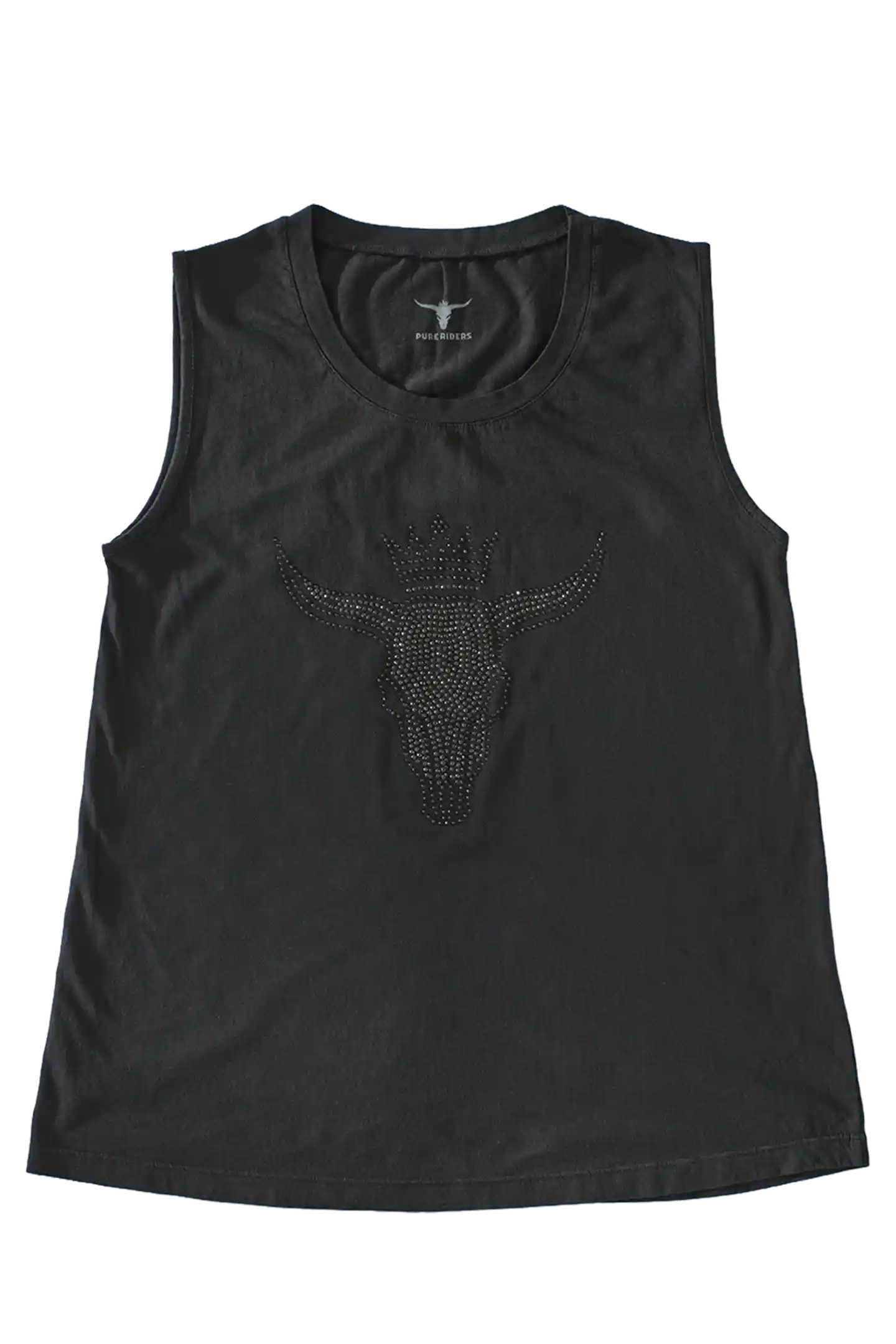 Tank Top „Black Skull“ WIDE