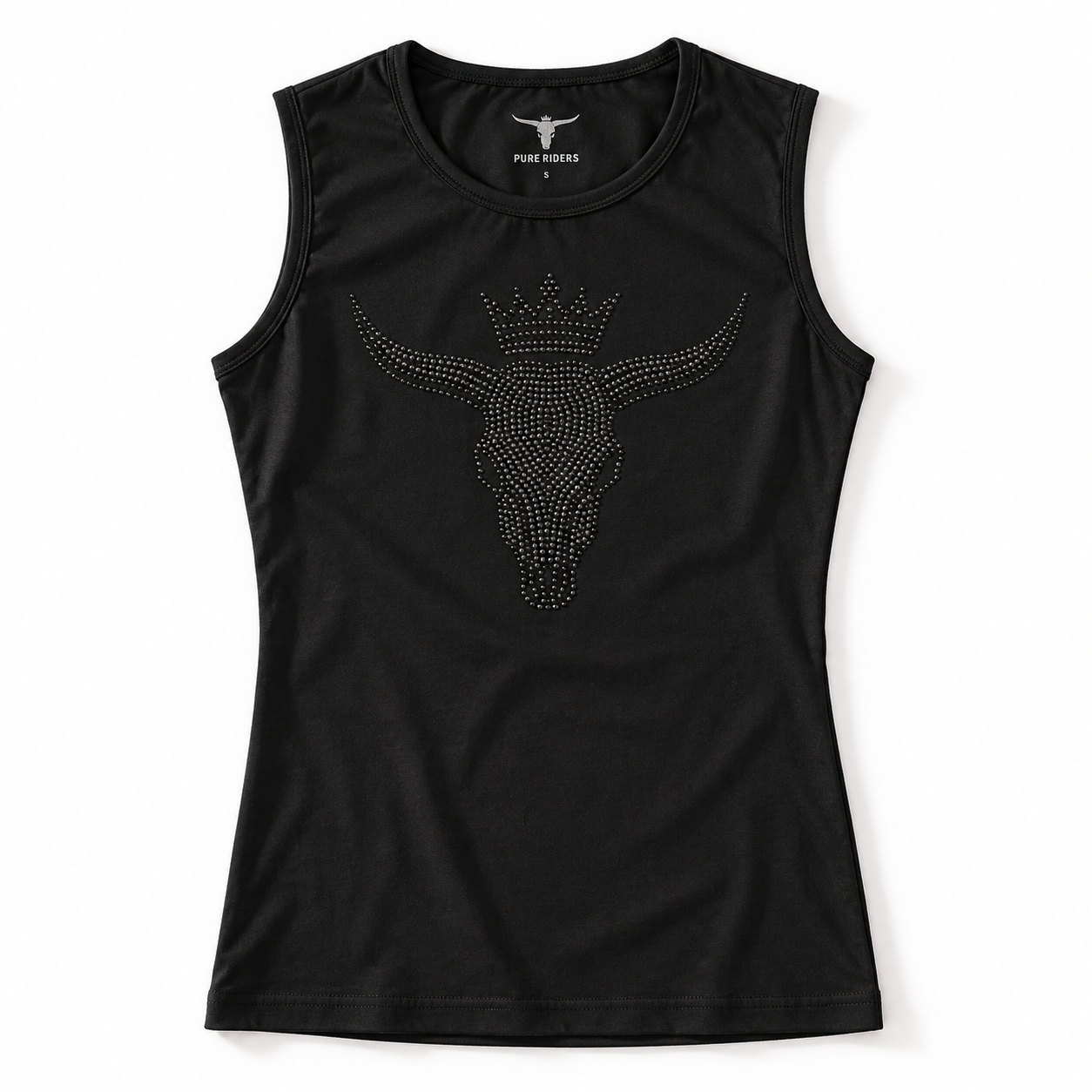 Image of Tank Top „Black Skull“ SLIM