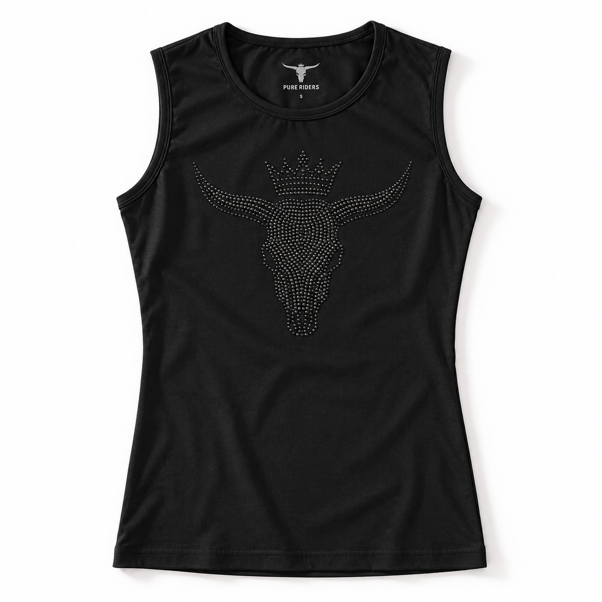Tank Top „Black Skull“ SLIM