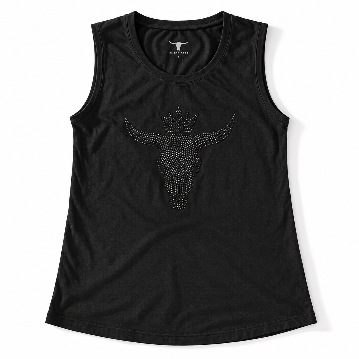 Image of Tank Top „Black Skull“ WIDE