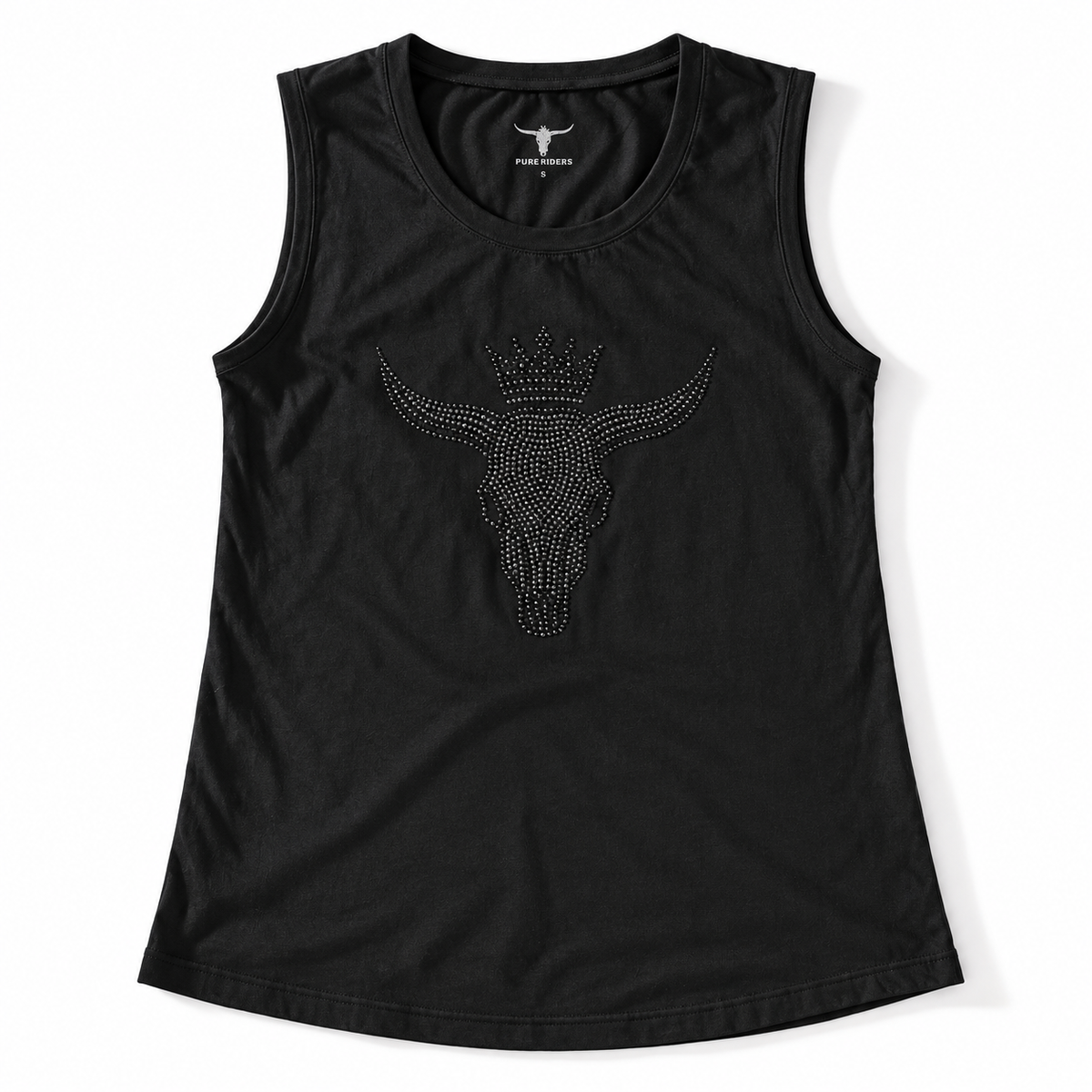 Tank Top „Black Skull“ WIDE